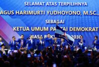 Agus Harimurti Yudhoyono (AHY) terpilih kembali menjadi Ketua Umum Partai Demokrat periode 2025-2030. (Facebook.com @Agus Yudhoyono)