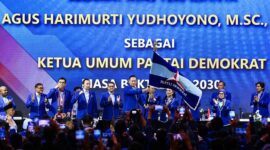 Agus Harimurti Yudhoyono (AHY) terpilih kembali menjadi Ketua Umum Partai Demokrat periode 2025-2030. (Facebook.com @Agus Yudhoyono)
