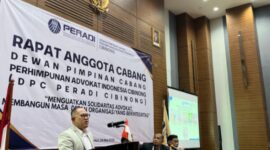 Berlangsung di Hotel Lorin, Sentul, Kabupaten Bogor, Dewan Pimpinan Cabang (DPC) PERADI Cibinong sukses menggelar Rapat Anggota Cabang (RAC) tahunannya. (Dok. DPC PERADI Cibinong).