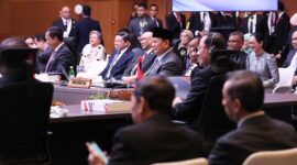 Presiden Indonesia Prabowo Subianto di acara KTT ASEAN 2025, Kuala Lumpur. (Dok. Tim Media Prabowo)