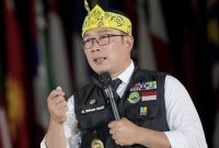 Mantan Gubernur Jabar Ridwan Kamil saat menjalani pemeriksaan KPK terkait kasus Bank BJB. (Facebook.com @Ridwan Kamil)