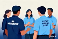 Kolaborasi PR Newswire–PSPI menjadi langkah strategis dalam meningkatkan penyebaran informasi korporasi. (Dok. Kreasi Cici AI)